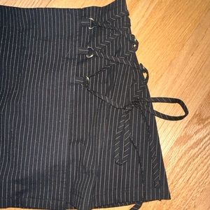 Striped Mini Skirt